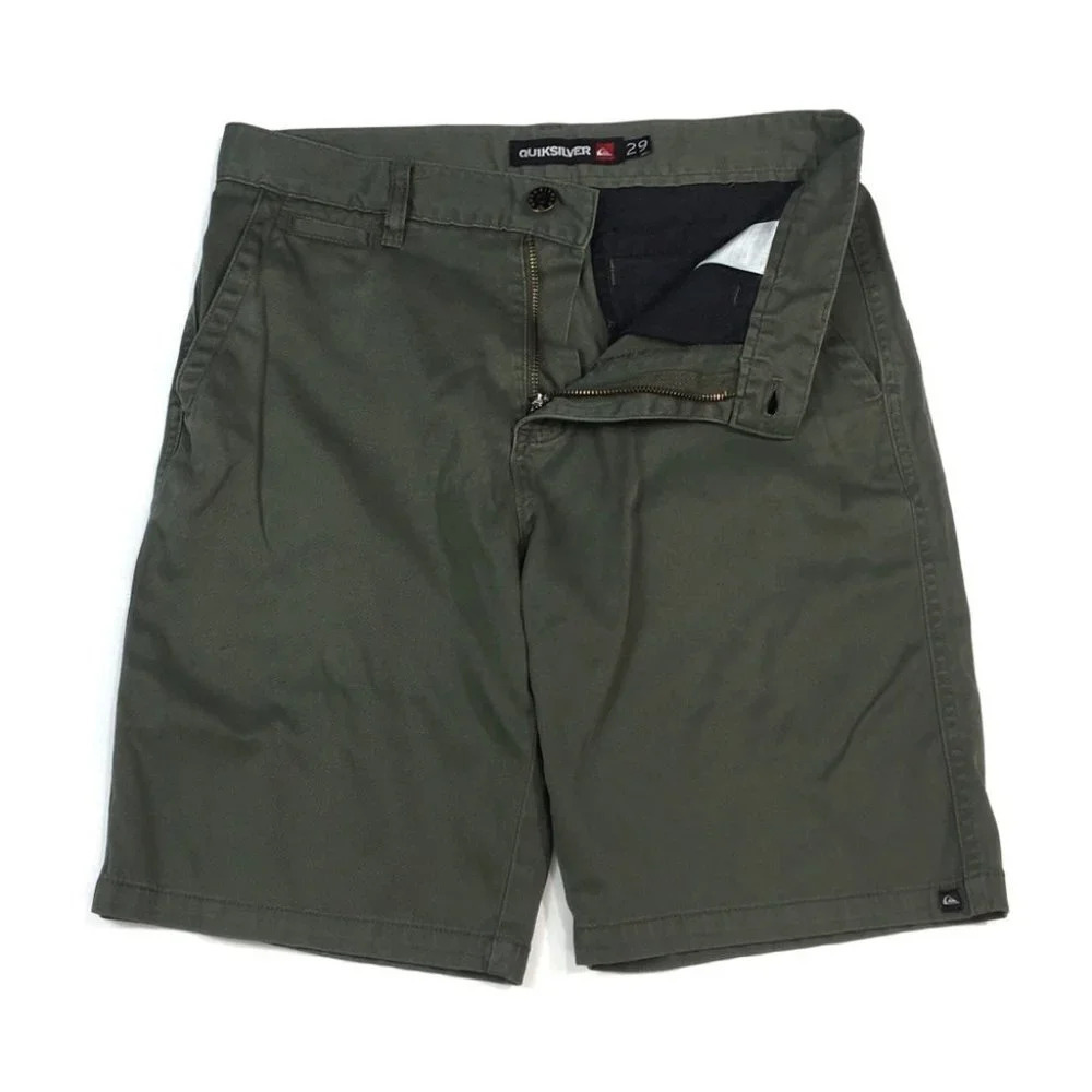Sh12 Quicksilver Surfing Brand Casual Chino Shorts 29